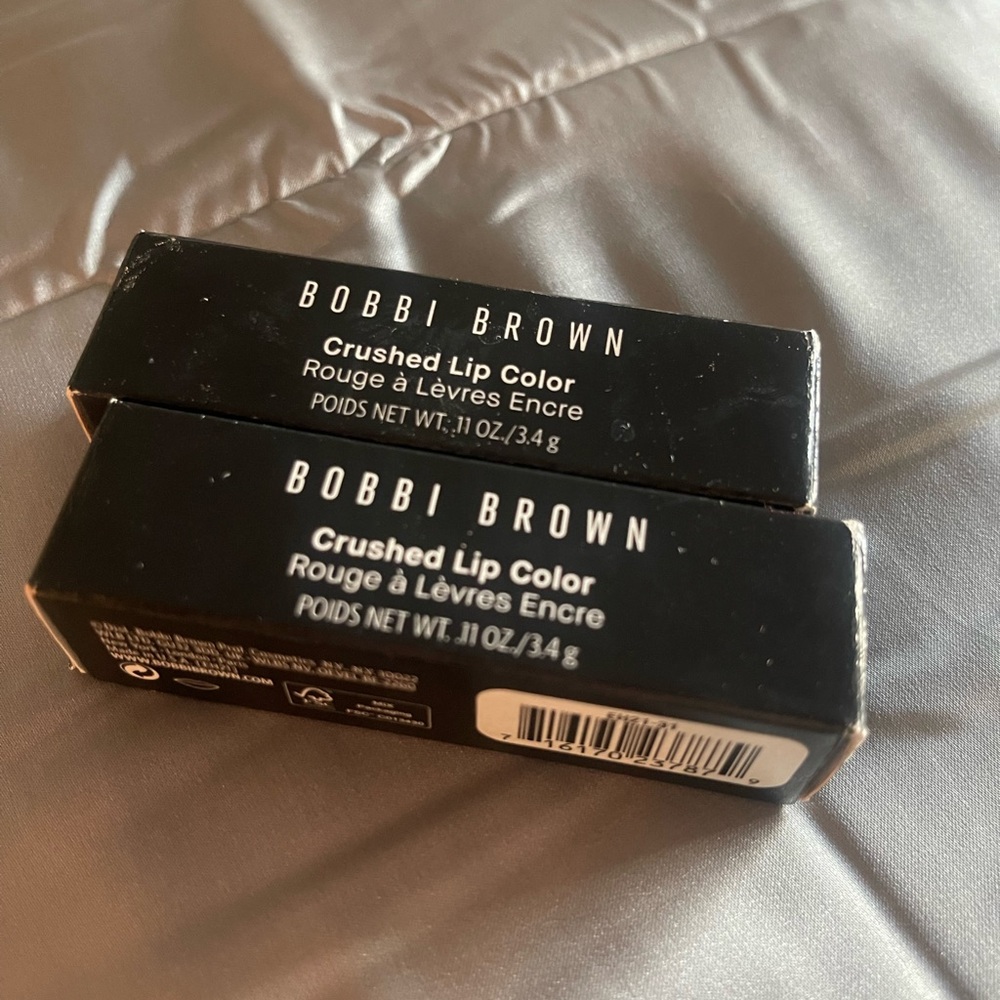 Bobbi Brown Crushed Lip Color “Blondie Pink” and “babe”